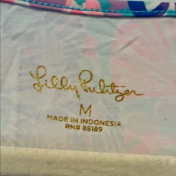 Lilly Pulitzer Vibrant Floral Mini Dress - Pink and Blue - Picture 2 of 3